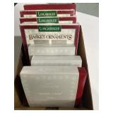 Flat of longaberger basket ornaments