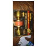 Brinks keyed entry door lock