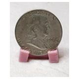 1962 Franklin  half  dollar