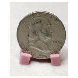 1962 Franklin  half  dollar