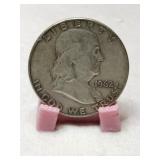 1962 Franklin  half  dollar