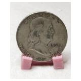 1962 Franklin  half  dollar