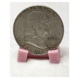 1962 Franklin  half  dollar