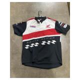 Honda racing button up shirt size XL