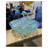 Indiana Glass Windsor covered candy dish