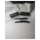 All Black Falcon Classic Stiletto KniveNew In