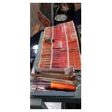 Large screwdrivers,  wrench and driver set