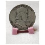 1951 Franklin  half dollar