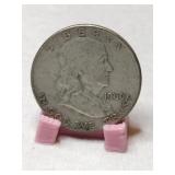 1960 Franklin  half  dollar