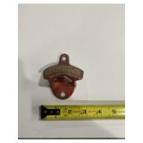 cast iron wall-mount bottle opener