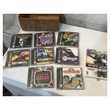 Sealed Wii video game and group of PlayStation