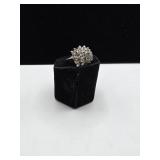 Silver Ring size 5 1/2 marked Sterling 5 grams