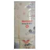 DIAPERS size 6 Huggies 27 count