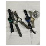 Several wrist watches