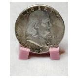 1961 Franklin  half  dollar