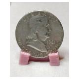 1961 Franklin  half  dollar