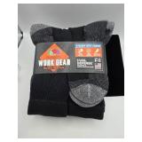 Fruit of the Loom Work Gear crew Socks 6 pair