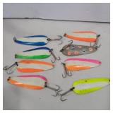 8 spoon lures