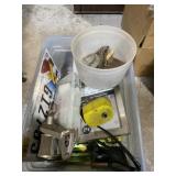 Small tote of various items, including pencil,