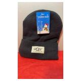 UGG Australian black knit fleece beanie winter