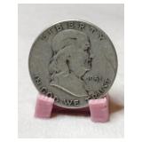 1951 Franklin  half dollar