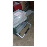 Part organizers with contents