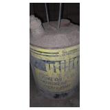 Utility galvanized fuel can