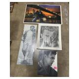 James Dean poster lot