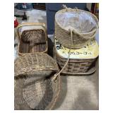 Collection of various baskets