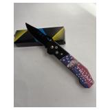 Trump 2024 auto lock flip blade