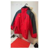 Outdoorsport heavy weight with fur Size large red