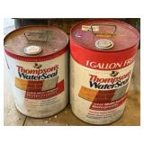 Thompsons Water Seal Lot, looks to be sealed