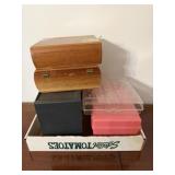 Vintage Sewing Notions Lot with Organizer