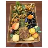 Vintage Decorative Faux Fruits