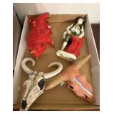 Assorted Decorative Figurines & Southwestern