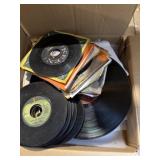 Assorted vinyl records