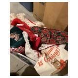 Holiday kitchen, decor, including oven, mitts