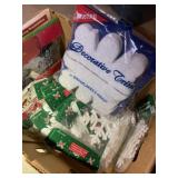 Snowflake, decorations, and other holiday decor