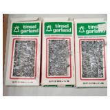 3 Tinsel Garland 15 ft