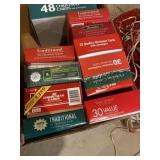 Variety of Christmas cards and envelopes