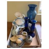 Assorted Decor, Glass and Wall Items