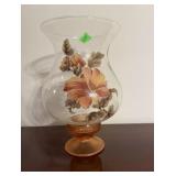 L.E. Smith Style Renaissance Hurricane Lamp /