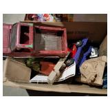 Vintage plastic cars and trucks (some broken)