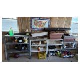 Pictured Shelves and contents of shelves