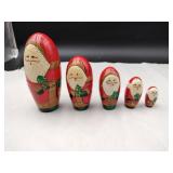 Santa nesting dolls