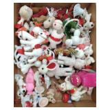 Vintage Christmas ornaments dogs horses