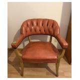 Mid-Century Hollywood Regency Style Tufted Accent