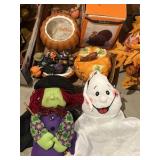 Halloween and fall themed decor