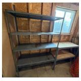 Metal Shelves Pair (Contents not included)