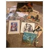 Collection of pictures, paintings, and drawings